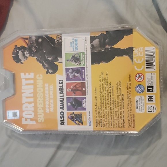 Fortnite Supersonic Action Figurine Collectable - Picture 2 of 9